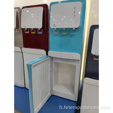Distributeur d&#39;eau de refroidissement à compresseur de type debout avec réfrigérateur